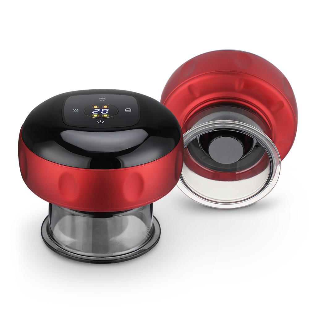 12 Levels Electric Vacuum Cupping Intelligent Breathing Negative Pressure Massager - 副本 - 副本